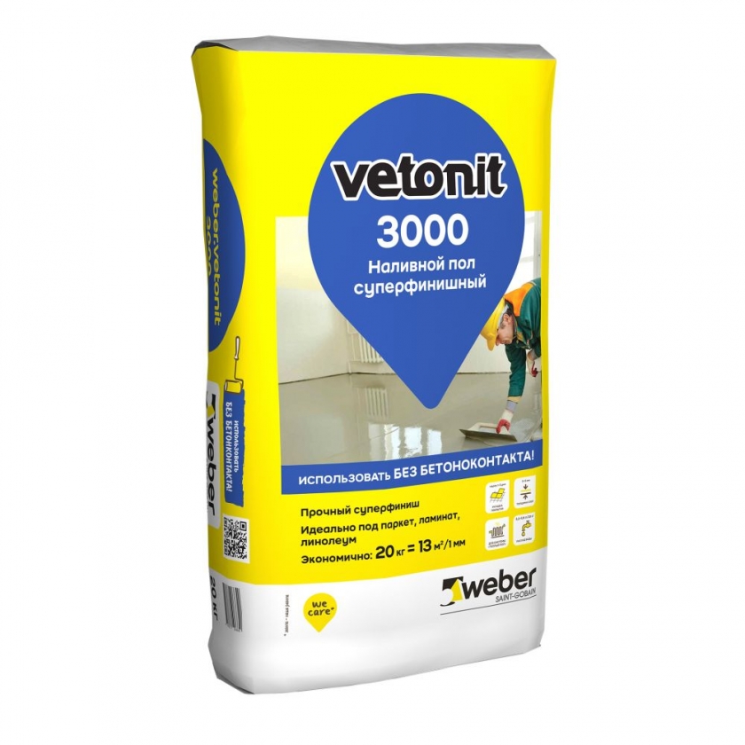 Ровнитель для пола "Vetonit 3000"