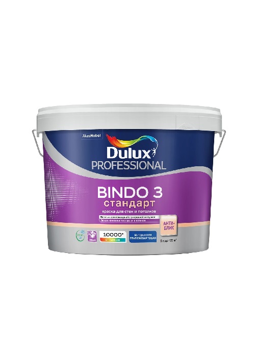 Краска Bindo 3 для стен и потолков